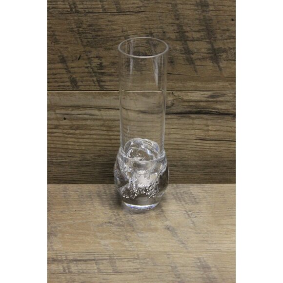 Daum Other - Daum France mid century modern abstract bulb base crystal‎ vase signed